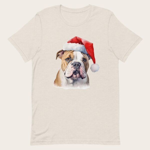 American Bulldog Christmas Unisex t-shirt - Image 6