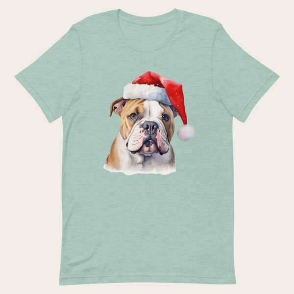 American Bulldog Christmas Unisex t-shirt - Image 4
