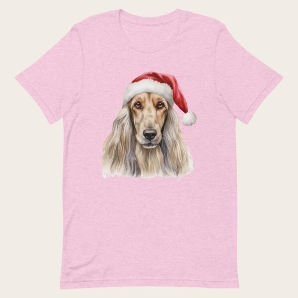 Afghan Hound Christmas Unisex t-shirt - Image 5