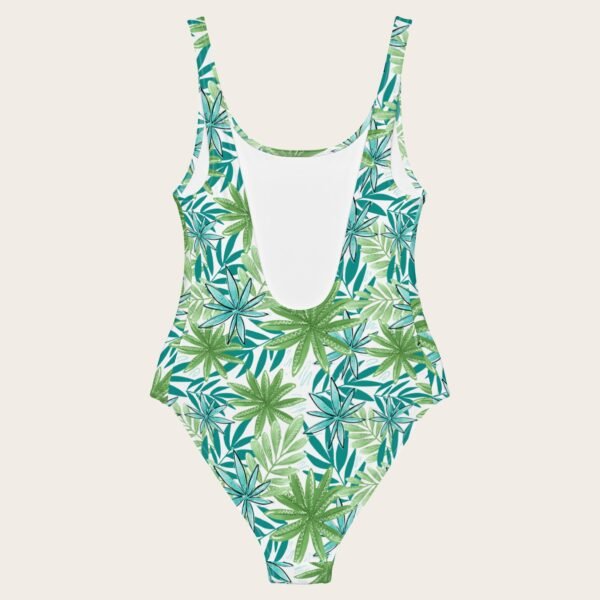 Exotic Leafs One-Piece Swimsuit - Image 2